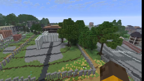 Mehr Informationen zu "Kolosseum und Forum Romanum in Rom - Minecraft Java Welt"