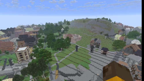Mehr Informationen zu "Akropolis und Plaka in Athen – Minecraft Java Welt"