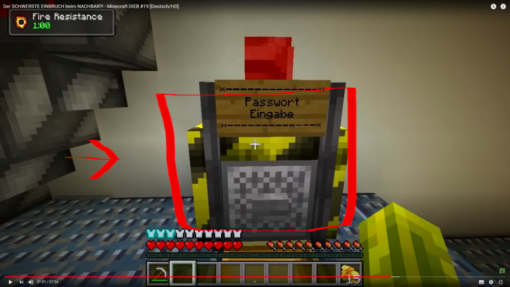 (886) Der SCHWERSTE EINBRUCH beim NACHBAR_! - Minecraft DIEB #19 [Deutsch_HD] - YouTube - Google Chrome 15.08.2020 15_07_49.png